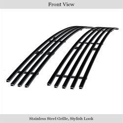 APS - APS Stainless Billet Bumper Grille Black for 03-07 Scion XB GR20FED41J - Image 2