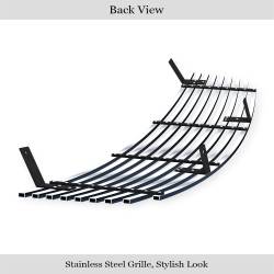 APS - APS Stainless Billet Grille-Polish for 04-06 Nissan Sentra GR14HED02S - Image 3