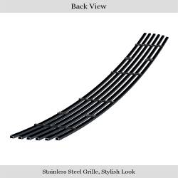 APS - APS Stainless Billet Bumper Grille Black for 04-06 Nissan Sentra GR14HED03J - Image 3