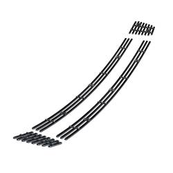 APS - APS Stainless Billet Bumper Grille Black for 07-13 Scion XD GR20FFE52J - Image 3