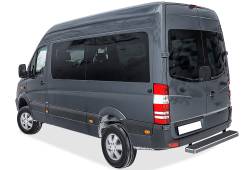 APS - APS iStep Rear Bumper Step-Brushed for 07-25 Sprinter Van IB04KDJ3A - Image 2