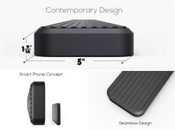 APS - APS iStep Rear Bumper Step Black for 07-25 Sprinter Van IB04KDJ3B - Image 4