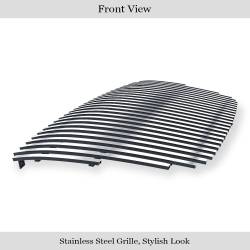 APS - APS Stainless Billet Grille-Polish for 04-06 Kia Amanti GR11HGJ06S - Image 2