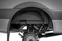 Rough Country Suspension Systems - Rough Country Front Inner Fender Liners Black for 19-25 Sprinter SRW 4302 - Image 1