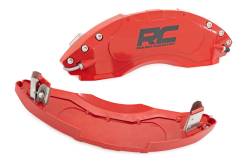 Rough Country Suspension Systems - Rough Country Bolt-On Rear Caliper Covers-Red for Ram 1500 711482 - Image 5