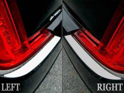 Quality Automotive Accessories - QAA BC58245 2Pc Stainless Steel Bumper Cap Trim for 2018-2019 Cadillac XTS - Image 1