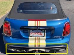 Quality Automotive Accessories - QAA BC72880 2Pc Stainless Steel Bumper Cap Trim for Mini Cooper Convertible - Image 1