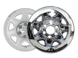 Quality Automotive Accessories - QAA HUB54181 4Pc Chrome ABS Wheel Cover Hub Cap for 2014-2016 Chevy Silverado - Image 1