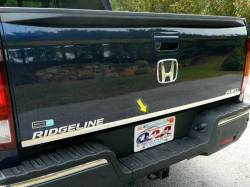 Quality Automotive Accessories - QAA RT17240 1Pc Stainless Steel Tailgate Accent for 2017-2025 Honda Ridgeline - Image 1