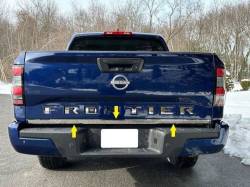 Quality Automotive Accessories - QAA RT72510 1Pc Stainless Steel Rear Deck Accent for 2022-2025 Nissan Frontier - Image 2