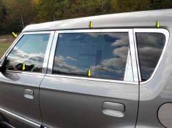 Quality Automotive Accessories - QAA WP10135 22Pc Stainless Steel Window Trim for 2010-2015 Toyota Prius - Image 5