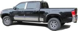 Quality Automotive Accessories - QAA RW16175 2Pc Stainless Steel Rear Window Trim for 2016-2023 Toyota Tacoma - Image 5