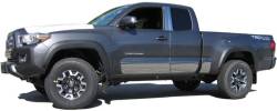 Quality Automotive Accessories - QAA RW16175 2Pc Stainless Steel Rear Window Trim for 2016-2023 Toyota Tacoma - Image 7