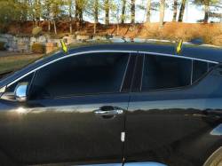 Quality Automotive Accessories - QAA WP18140 20Pc Stainless Steel Window Trim for 2018-2023 Toyota C-HR - Image 4