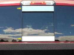 Quality Automotive Accessories - QAA RW59660 2Pc Stainless Steel Rear Window Set for 2019-2023 Lincoln Nautilus - Image 2