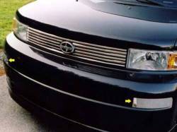 Quality Automotive Accessories - QAA FB24180-1 2Pc Stainless Steel Front Bumper Accent for 2004-2004 Scion xB - Image 1