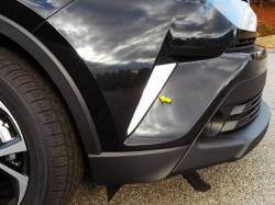 Quality Automotive Accessories - QAA FV18140 2Pc Stainless Steel Front Vent Accent for 2018-2023 Toyota C-HR - Image 1