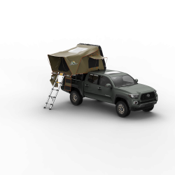 Tuff Stuff Overland - Tuff Stuff Overland TS-RTT-CS2-BK ALPHA Black Hard Top Side-Open 2-Person Tent - Image 1