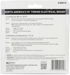 Hopkins Towing Solution - Hopkins 49915 Electrical Wire 16 Gauge 4 Wire Bonded 25 Feet - Image 5
