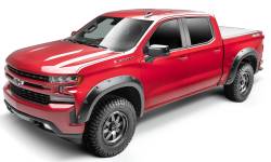 Bushwacker - Bushwacker Pocket Style Front/Rear Fender Flares Black Silverado 40927-02 - Image 1