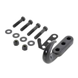 Smittybilt - Smittybilt 7605 Tow Hook Kit for All CJ & Jeep Wrangler Black - Image 1