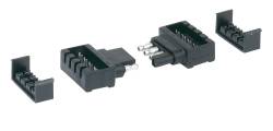Hopkins Towing Solution - Hopkins 48195 Quick-Fix 4-Wire Flat Connector Set Matched Set - Image 2