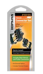 Hopkins Towing Solution - Hopkins 48195 Quick-Fix 4-Wire Flat Connector Set Matched Set - Image 3
