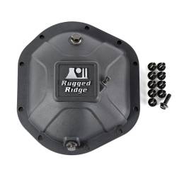 Rugged Ridge - Rugged Ridge Dana 44 Boulder Aluminum Differential Cover-Black 16595.12 - Image 3