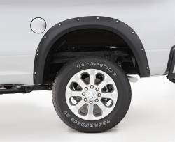 Bushwacker - Bushwacker Pocket Style Front/Rear Fender Flares-Black for Dodge Ram 50930-02 - Image 3