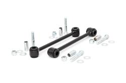 Rough Country Suspension Systems - Rough Country 1134 Rear Sway Bar Links for 2.5"-4" Lift for Jeep Wrangler JK - Image 1
