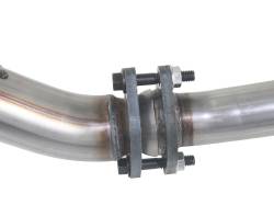 aFe Power - aFe Power Twisted Steel Loop-Delete Stainless Steel Exhaust Y-Pipe 48-46210 - Image 2