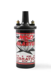 MSD - MSD Ignition 8222 Blaster High Vibration Ignition Coil Black Universal - Image 1