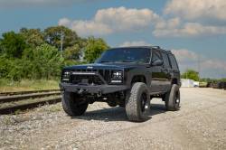 Rough Country Suspension Systems - Rough Country Black Series 8" Single Row LED Light Bar Pair 70728BL - Image 5