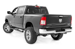 Rough Country Suspension Systems - Rough Country 4.5" Oval Tube Nerf Steps Black for 19-24 Ram 1500 Crew 21004 - Image 3