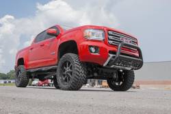 Rough Country Suspension Systems - Rough Country Black Front Bumper Bull Bar 15-24 Colorado/Canyon B-C2151 - Image 6