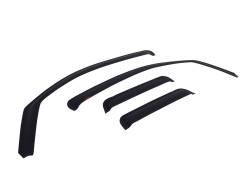 EGR - EGR 572455 Fr/Rr In-Channel Window Visors-Black for 02-08 Ram Crew Cab - Image 2