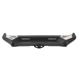 Smittybilt 76858 XRC Gen2 Max Rear Bumper w/Hitch Black for 07-18 Jeep Wrangler