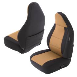 Smittybilt - Smittybilt 471325 Neoprene Seat Cover Tan for 03-06 Jeep Wrangler TJ - Image 3