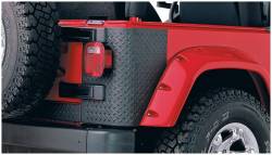 Bushwacker - Bushwacker Trail Armor Rear Corner Guards Black for Jeep TJ 14001 - Image 2