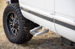 Rough Country Suspension Systems - Rough Country Single Aluminum Hoop Step-Silver Pair 117510 - Image 1