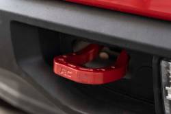 Rough Country Suspension Systems - Rough Country Front Forged Tow Hooks Red 19-24 Silverado 1500 RS132 - Image 4