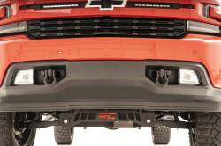 Rough Country Suspension Systems - Rough Country Front Tow Hook Brackets Black 19-24 Silverado 1500 RS147 - Image 6