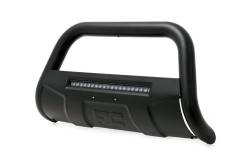 Rough Country Suspension Systems - Rough Country Black Front Bumper Bull Bar w/LED for Nissan Frontier B-N4150 - Image 2