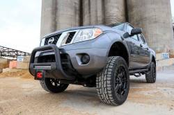 Rough Country Suspension Systems - Rough Country Black Front Bumper Bull Bar w/LED for Nissan Frontier B-N4150 - Image 6