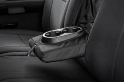 Rough Country Suspension Systems - Rough Country Front Seat Covers Black 07-13 Silverado/Sierra Crew 91033 - Image 5