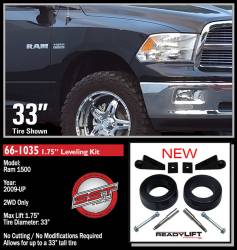ReadyLift - ReadyLift 1.75" Suspension Leveling Kit for 09-11 Ram 1500 RWD 66-1035 - Image 2