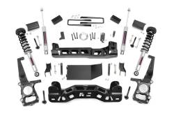 Rough Country Suspension Systems - Rough Country 4" Suspension Lift Kit 11-13 Ford F150 4WD 57432 - Image 1