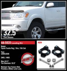 ReadyLift - ReadyLift 2.5" Suspension Leveling Kit for 00-06 Tundra 66-5025 - Image 2