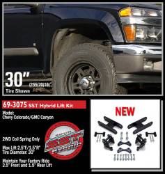 ReadyLift - ReadyLift 2.5" SST Suspension Lift Kit 04-12 Colorado/Canyon 69-3075 - Image 2