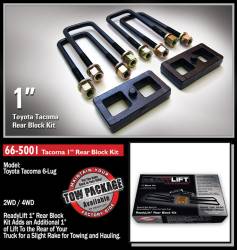 ReadyLift - ReadyLift 1.0" Rear Cast Iron Block w/U-bolt Kit for Tacoma/Tundra 66-5001 - Image 2